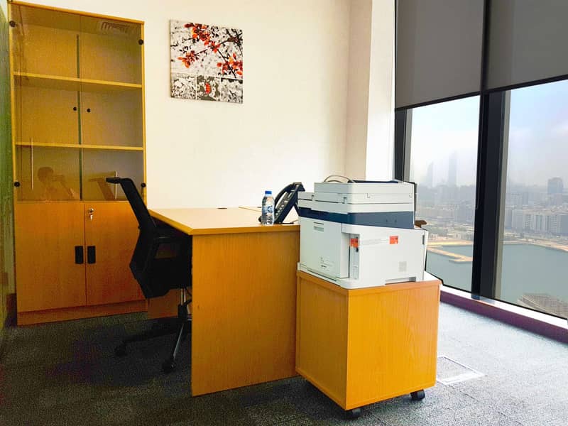 4 GREAT OFFICE VIEW - FULLY FURNISHED