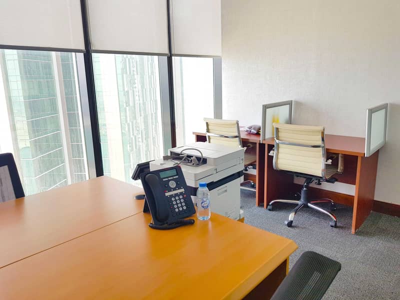 6 GREAT OFFICE VIEW - FULLY FURNISHED