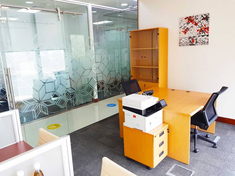 8 GREAT OFFICE VIEW - FULLY FURNISHED