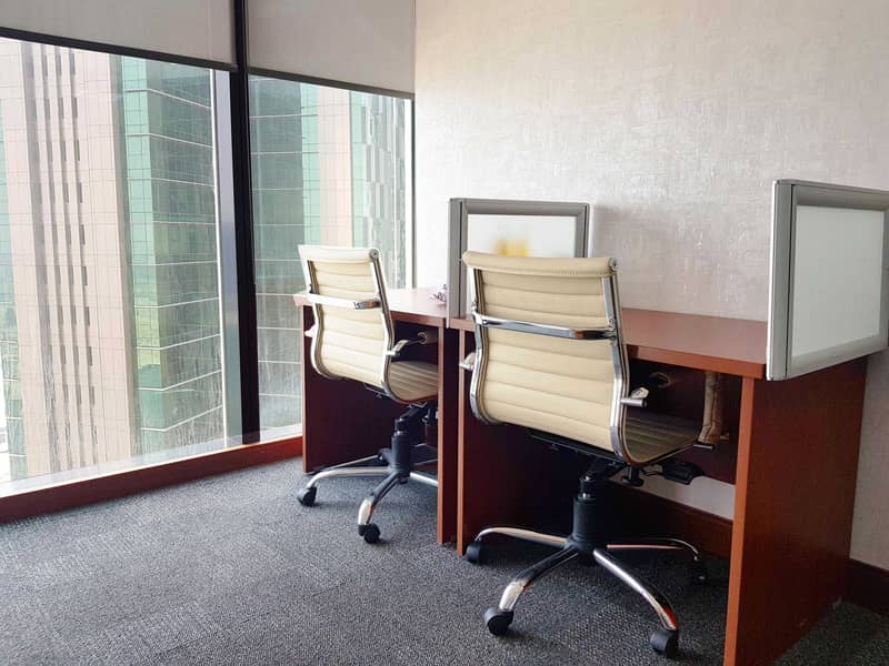 10 GREAT OFFICE VIEW - FULLY FURNISHED
