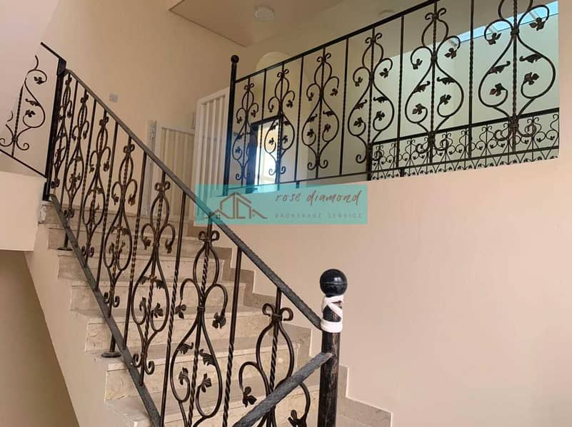 13 Villa in a coumpond in khalifa city a with private entrance 140000 yearly