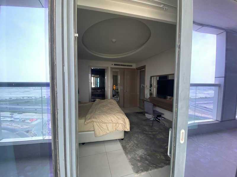 11 75000 | Furnished | Paramount Tower | Huge Balcony