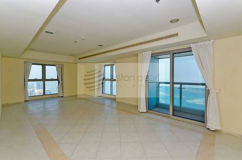 8 Spacious 3 BR with Balcony | Vacant Now | Sea View
