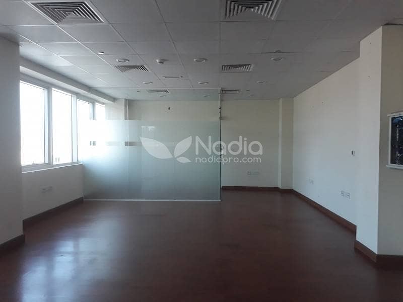 Fitted Office Space with Partition in Sheikh Zayed Road