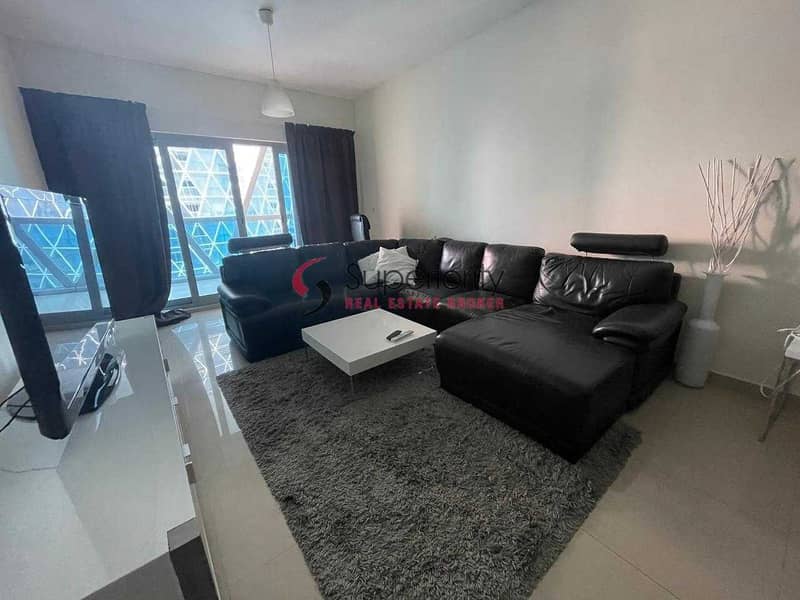 Furnished | Good Condition | Amazing Layout | 1Bedroom For Rent in Park Towers B