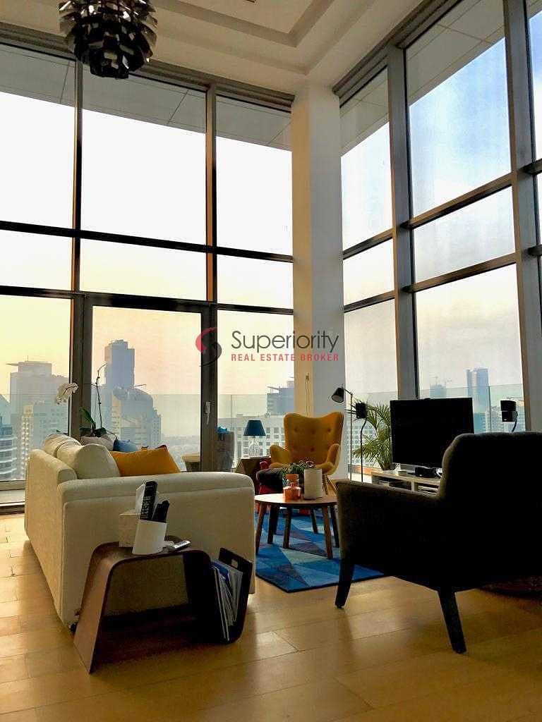 8 Furnished | Ready and Vacant | With Parking | 1 Bedroom Penthouse for Rent