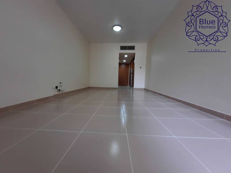 3 Dewa Free Studio with Balcony 1 Month free with Gym pool & parking with Kitchen Appliances Close To Fahidi Metro