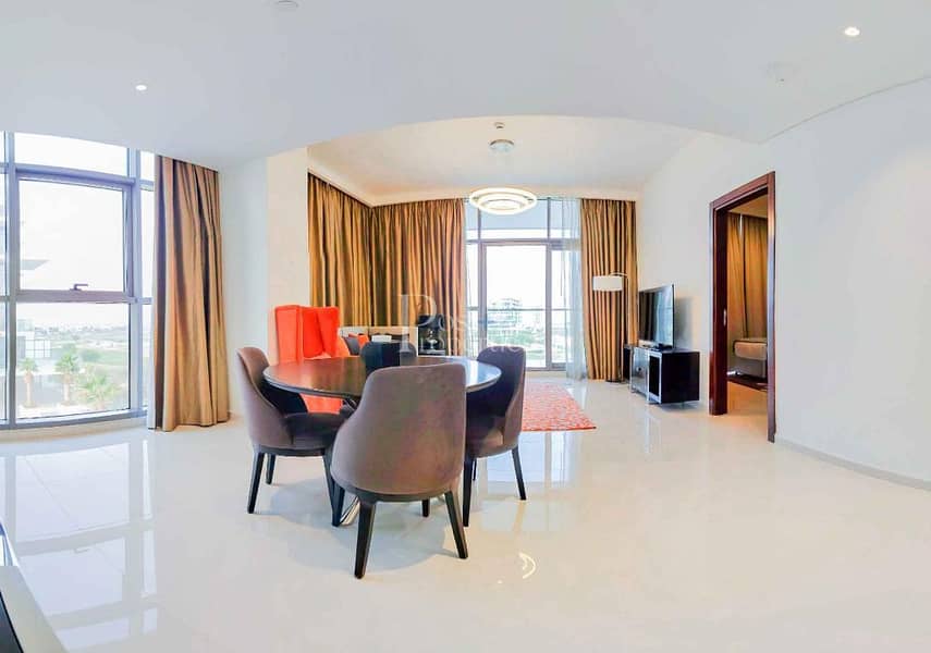 4 Exclusive | Golf course view | Excellent 2Br +maid