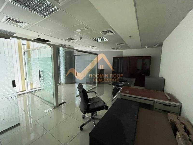 5 1 Month Free| Semi Furnished| Canal View|  Fitted Office| The Metropolis Tower| Business Bay