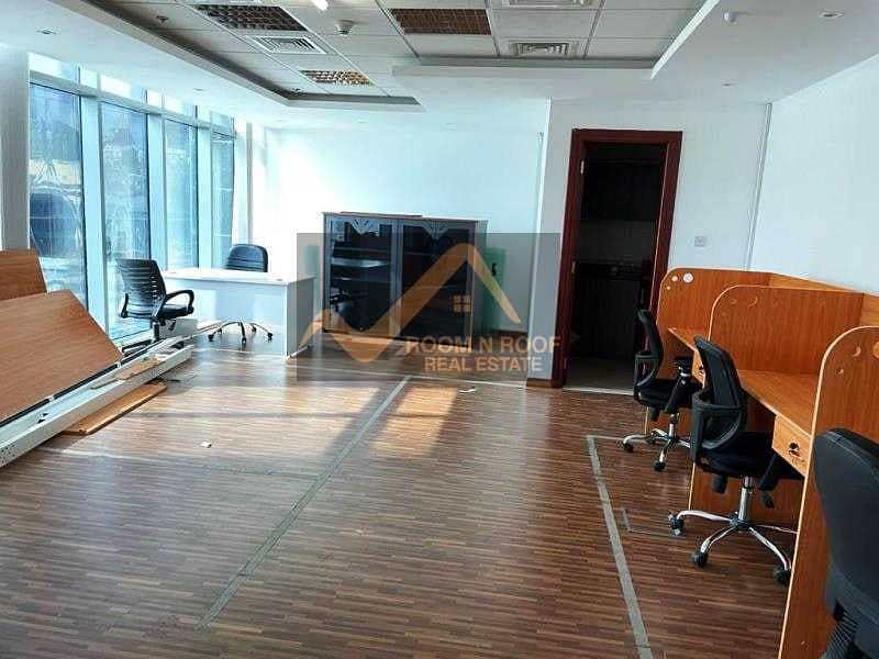 16 Semi Furnished| Canal View| Fully Fitted Office| The Metropolis Tower| Business Bay