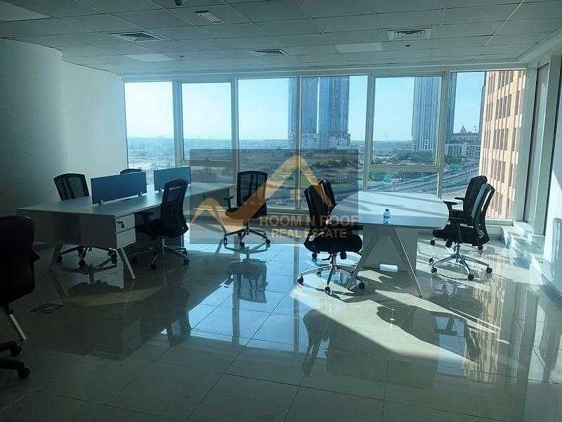 29 Canal View| Fully Fitted Office| Churchill Executive Tower| Business Bay
