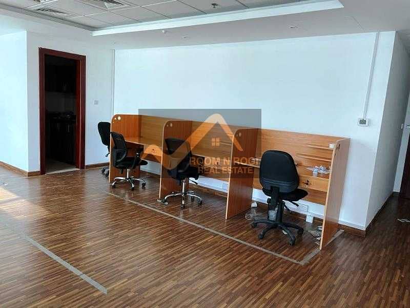 34 Semi Furnished| Canal View| Fully Fitted Office| The Metropolis Tower| Business Bay