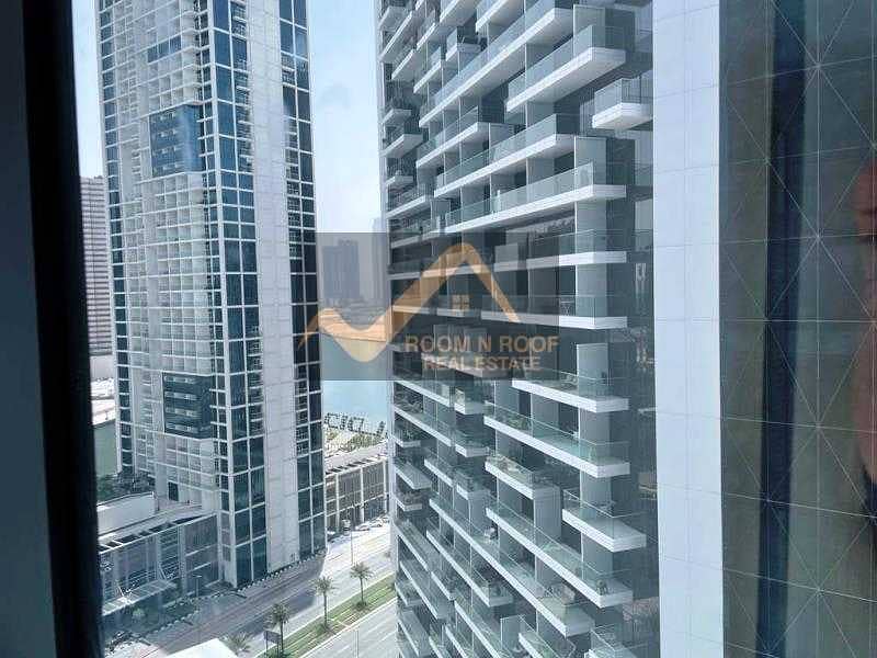 46 1 Month Free| Semi Furnished| Canal View|  Fitted Office| The Metropolis Tower| Business Bay