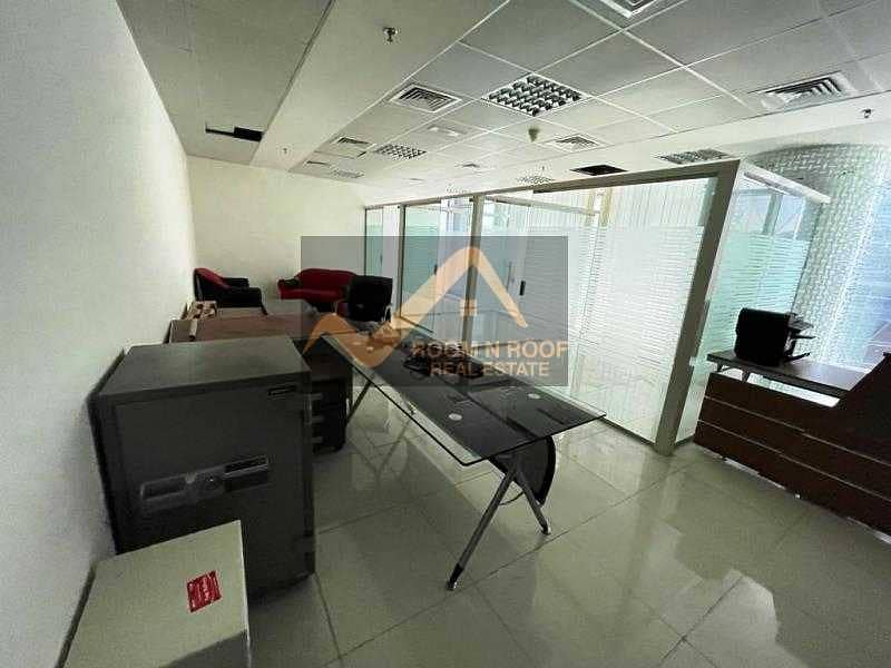 68 1 Month Free| Semi Furnished| Canal View|  Fitted Office| The Metropolis Tower| Business Bay