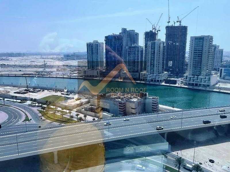105 Semi Furnished| Canal View|  Fitted Office| The Metropolis Tower| Business Bay