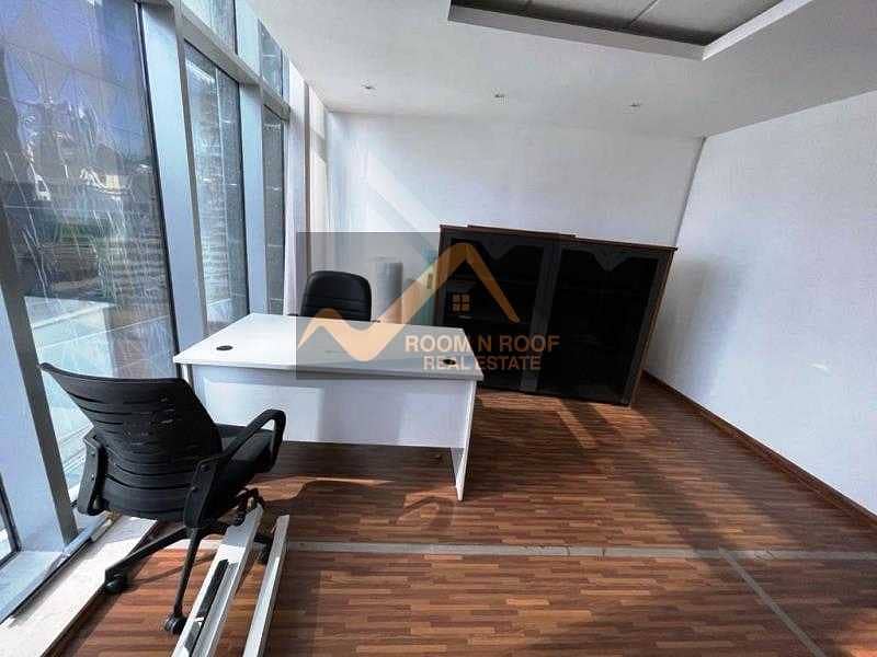 115 Semi Furnished| Canal View| Fully Fitted Office| The Metropolis Tower| Business Bay