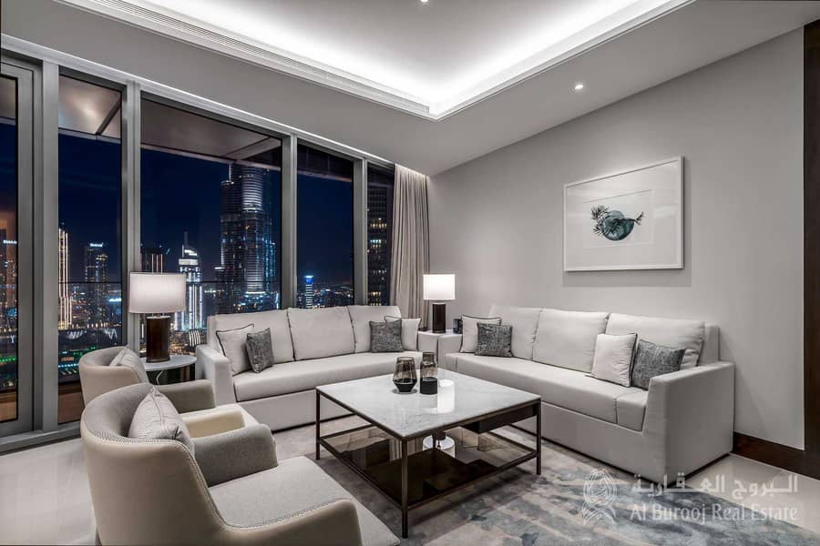 4 High Floor| Burj Khalifa & fountain View| 2-BR in Address Skyview Tower 2