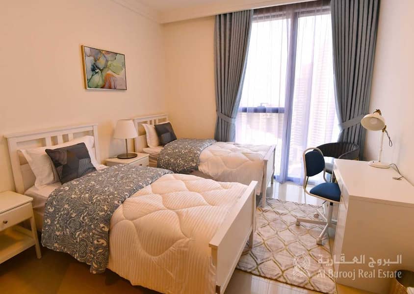 Fully furnished 2 BR apartment available for rent in Boulevard Point