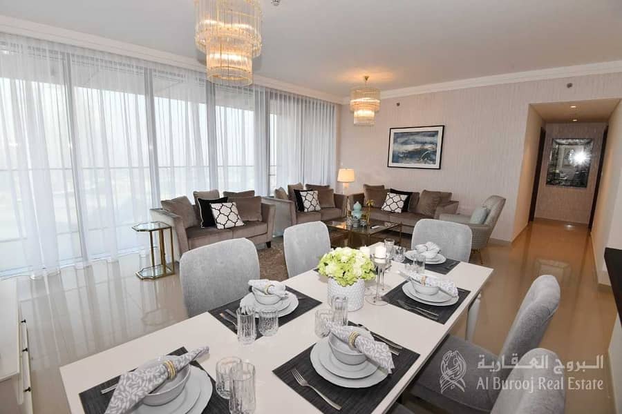 8 Fully furnished 2 BR apartment available for rent in Boulevard Point