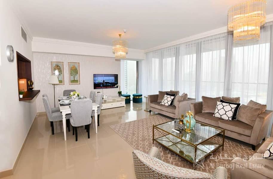 12 Fully furnished 2 BR apartment available for rent in Boulevard Point