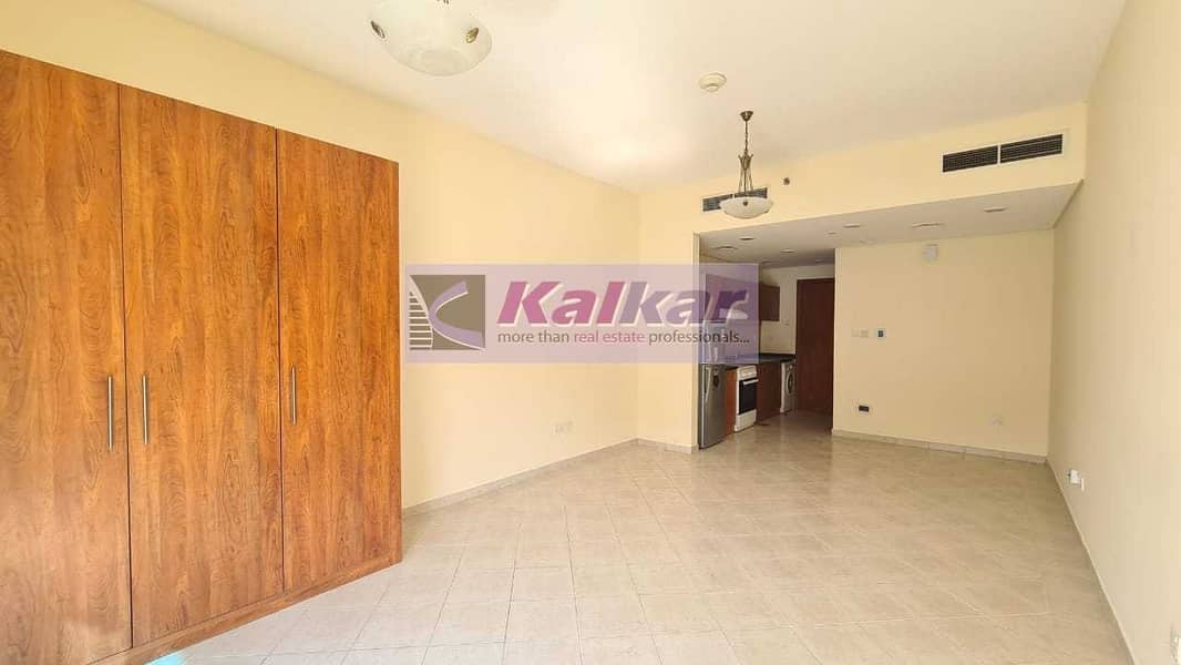 4 Spacious studio with parking  | Unfurnished  | High Floor