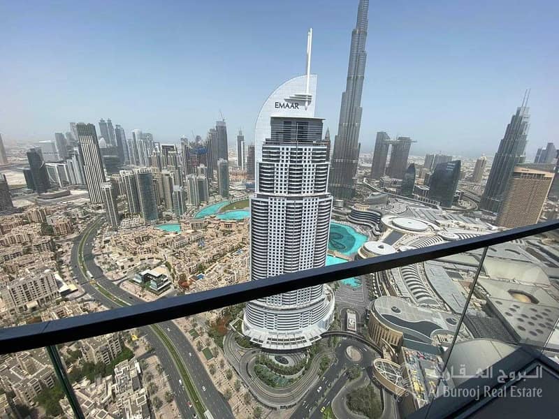 2 Higher Floor| Burj and Fountain view|  Three Bedroom for sale in Boulevard point