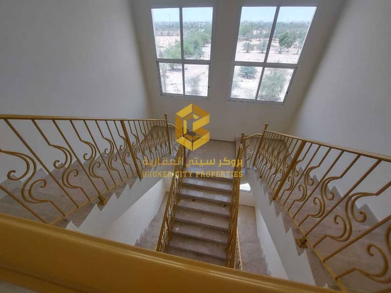 15 For rent a brand new villa in the city of South Al Shamkha