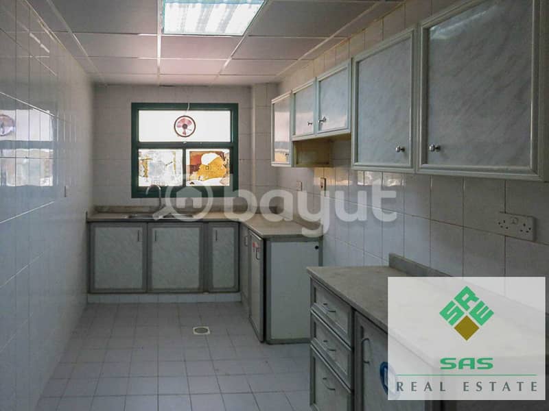 26 SHARING ALLOWED 1-BedRoom, 2-Baths, Central A/c.   Behind Satwa Bus Station, HOTLINE MOBILE   & AL AHRAM  Pharmacy Bldg.