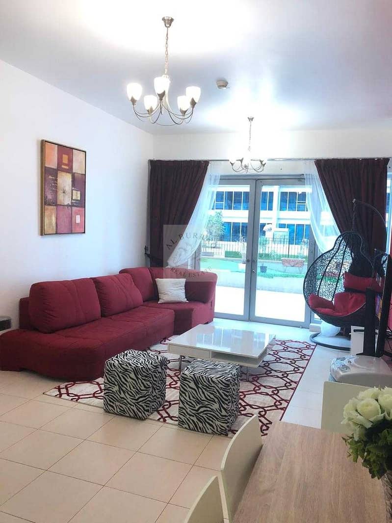 Large furnished apartment on Park level with terrace on monthly basis