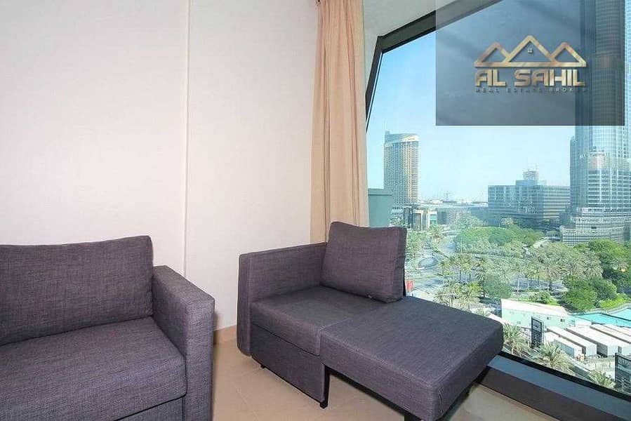 14 BURJ KHALIFA VIEW | FURNISHED | CHILLER FREE