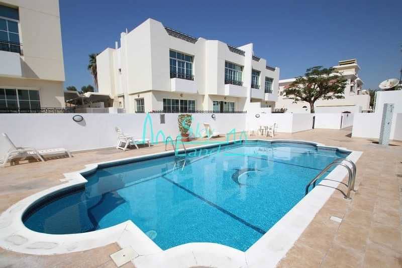 Very spacious 4 bed with garden and shared pool Jumeirah 3