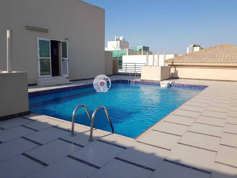 2 LOWEST PRICE_1 BHK WITH 2 FULL BATH_BALCONY_POOL_PARKING FREE RENT 27K/6 CHQS