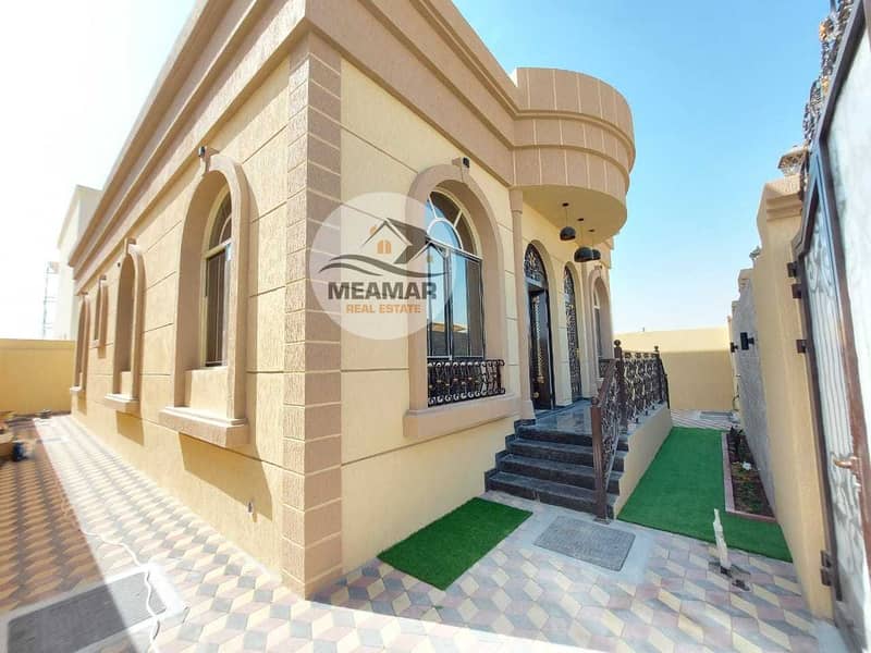 For sale a ground floor villa, very excellent finishing and a 10-year guarantee, on Sheikh Mohammed Bin Zayed Road