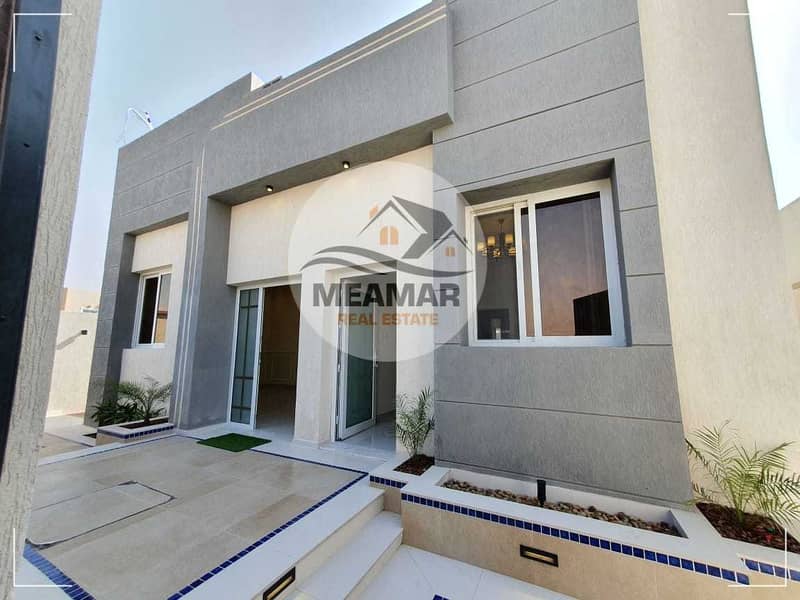 Villa for sale in Al-Azha area, excellent finishing, freehold for all nationalities, with the possibility of bank financing