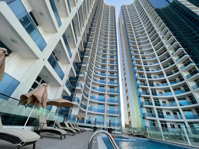 AMERICAN STYLE STUDIO APARTMENT AVAILABLE FOR RENT IN THE HEART OF AJMAN IN OASIS TOWER JUST IN 17500/-