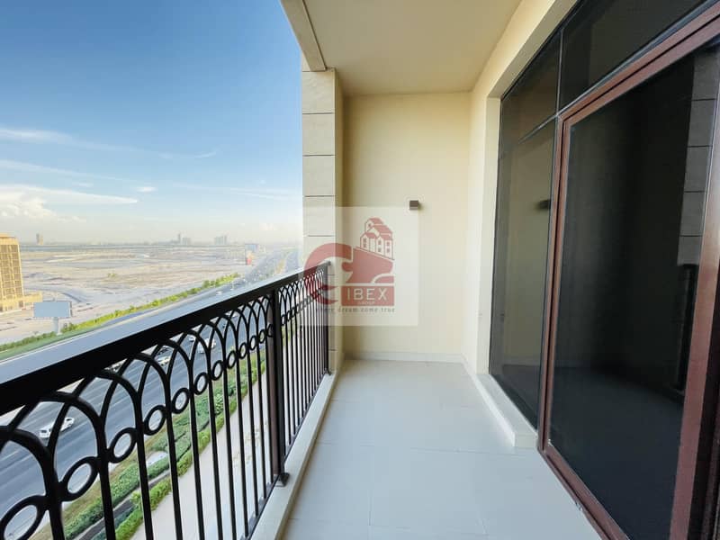 12 Month free Chiller free Huge open view balcony Studio flat now in 32k jaddaf