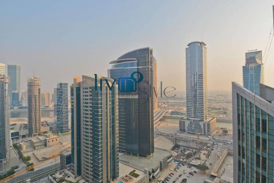 Prism Tower: High Floor and Fully Fitted Commercial Office with Prime Location in the Central Business District!