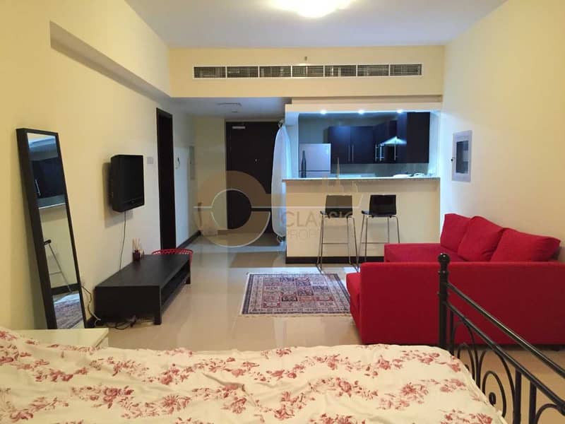 Fully Furnished Studio Apt in O2 Residence JLT 40k