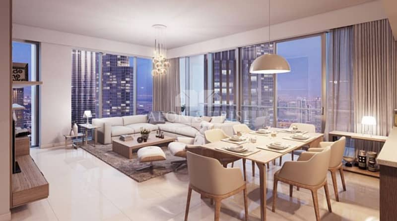 6 Forte 64th floor 2 Bed with City and Sea View