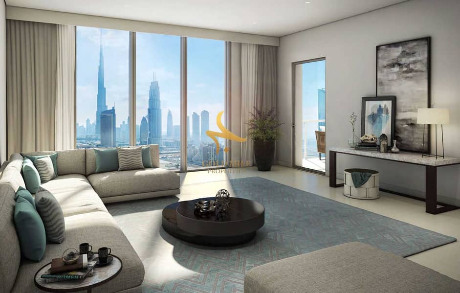 3 Burj Khalifa View | 1 Bedroom | No Commission