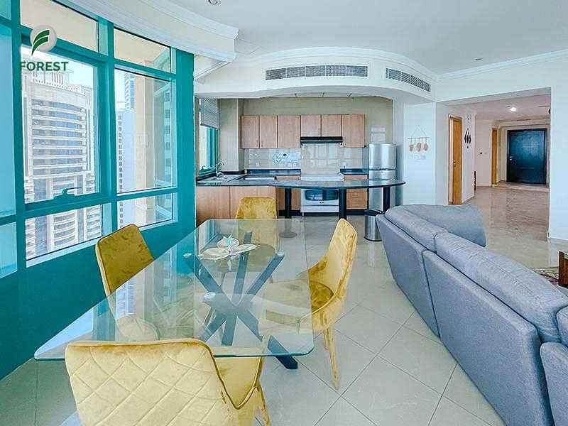 3 Sea View | 2BR plus Maids | Next to Tram Station