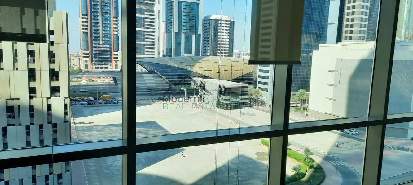33 Fitted Office | Facing the DIFC Metro | Great Location | Open View