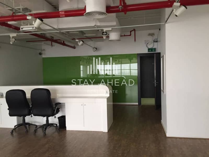 Fitted Office for Rent in Mazaya Business Avenue BB2