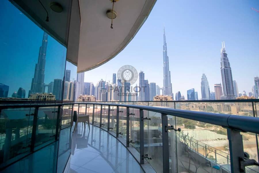 6 Luxuries 2 Beds Fountain & Burj Khalifa!