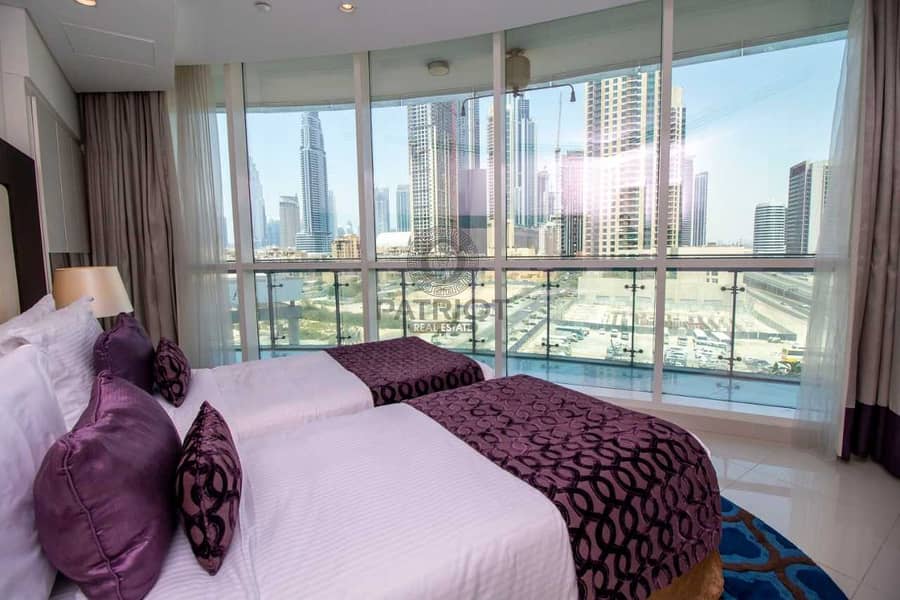 12 Luxuries 2 Beds Fountain & Burj Khalifa!