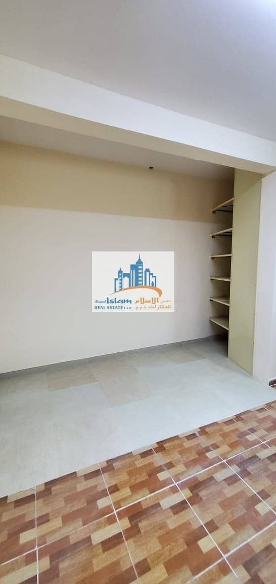 8 hall  & big kitchen villa portion  for rent in al mowaihat 2 for family