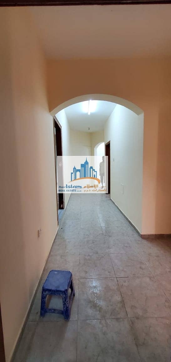 16 hall  & big kitchen villa portion  for rent in al mowaihat 2 for family