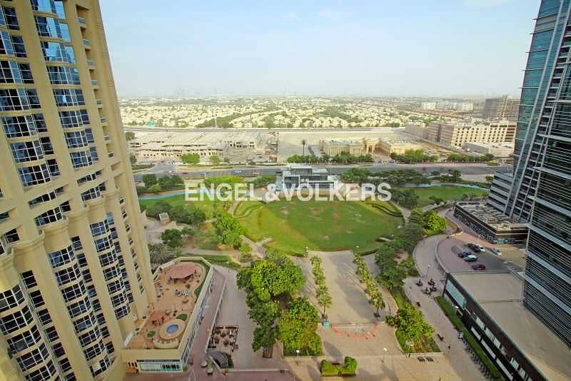 Facing JLT Park|Large Layout|Study and Balcony