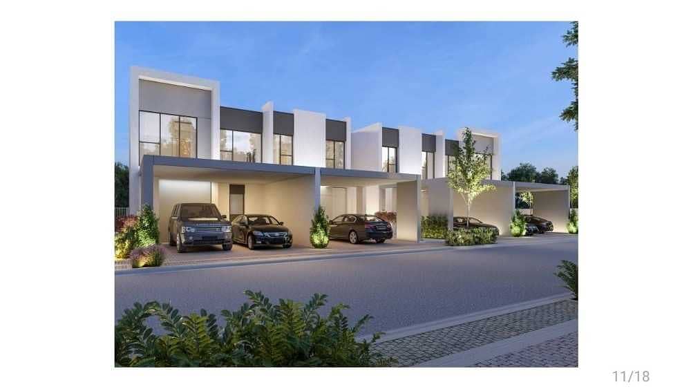 20 Townhouse in 4-Bedrooms and Maids Rooms with Easy Payment Plan at La Rosa-Villanova Dubailand