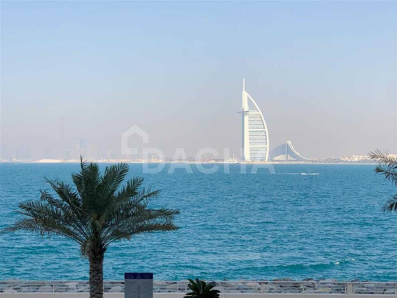 9 Burj Al Arab views / Rare Unit / Vacant!